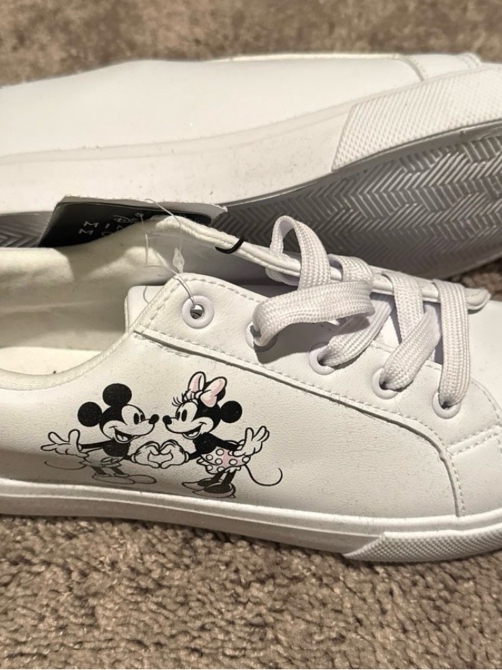 Mickey and Minnie Mouse sneakers